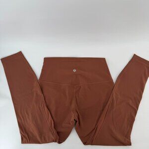 Lululemon Brown Cropped Leggings Womens 8